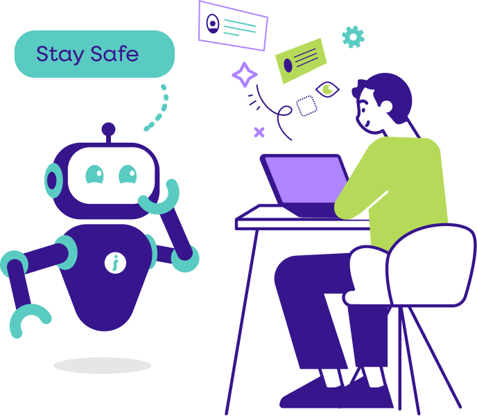 Stay Safe Illustration